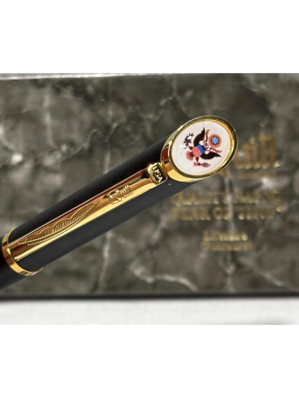 Vintage Quill Presidential Ballpoint Pen Great Seal Of The United States RARE